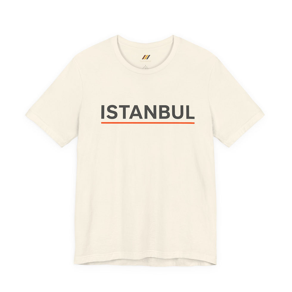 Thumbnail: ISTANBUL Minimal T-Shirt | Premium Unisex Cotton Tee