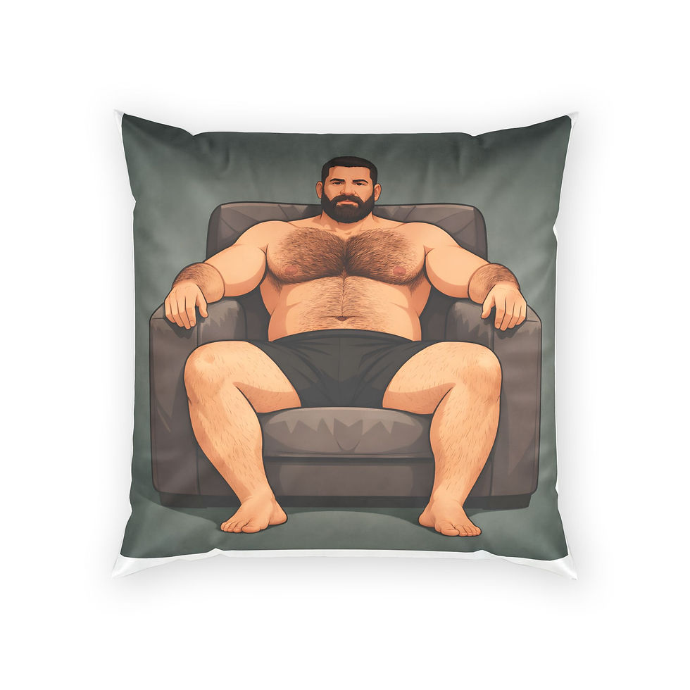 Thumbnail: Muscle Bear Pillow