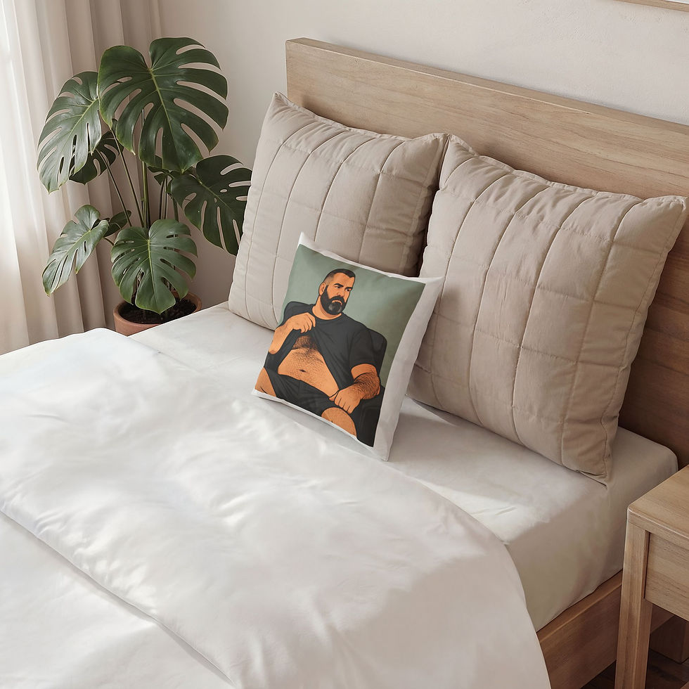 Thumbnail: Muscle Bear Pillow