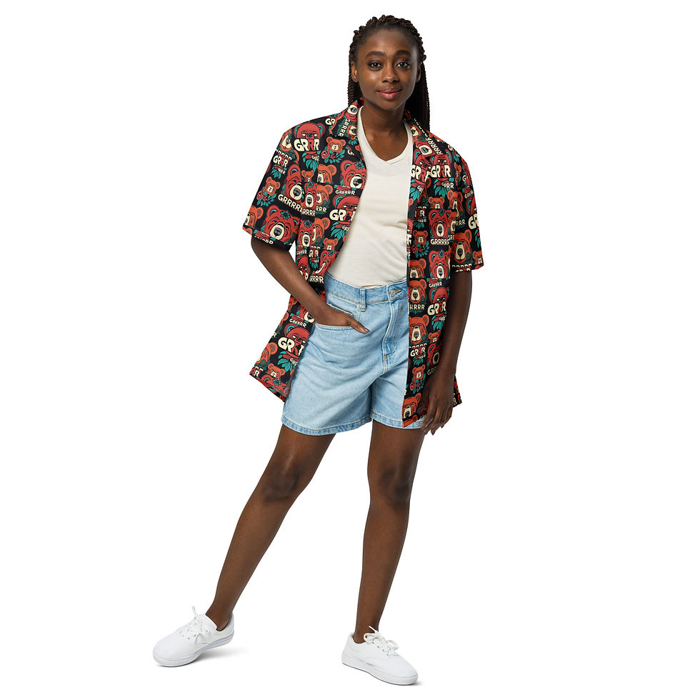 Thumbnail: Unisex button shirt