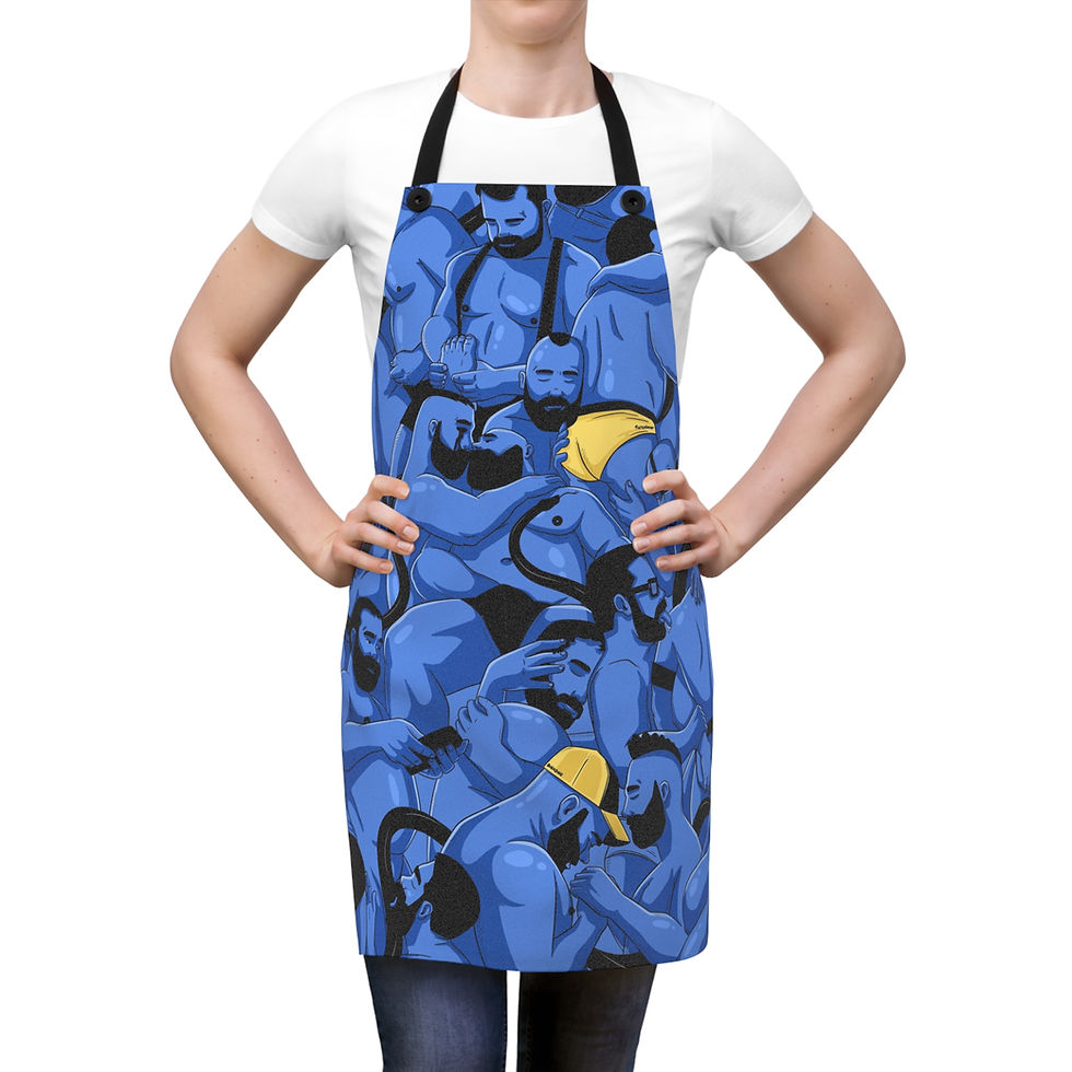 Thumbnail: Bold Wrestling Apron, Unique Chef Gift, Fun Cooking Gear, Kitchen Accessory, 
