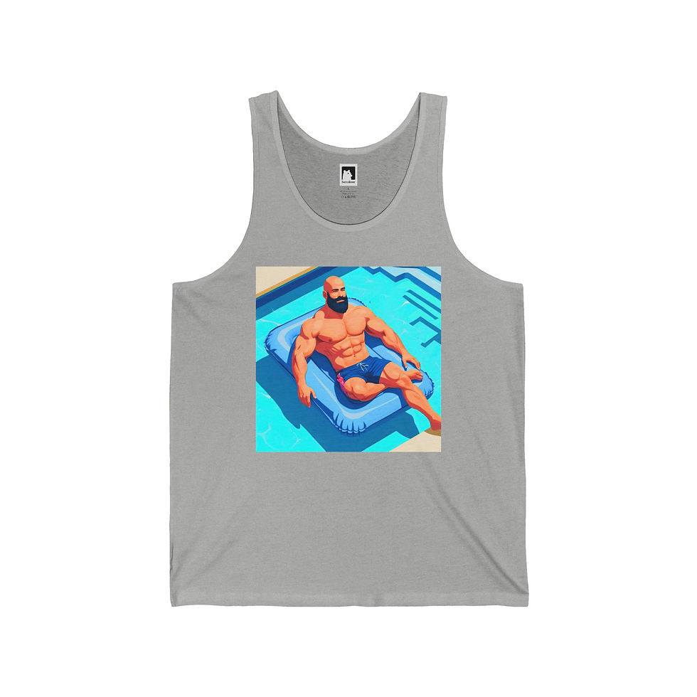 Thumbnail: Chill Vibes Tank Top - Relaxation, Summer Style, Beach Wear, 