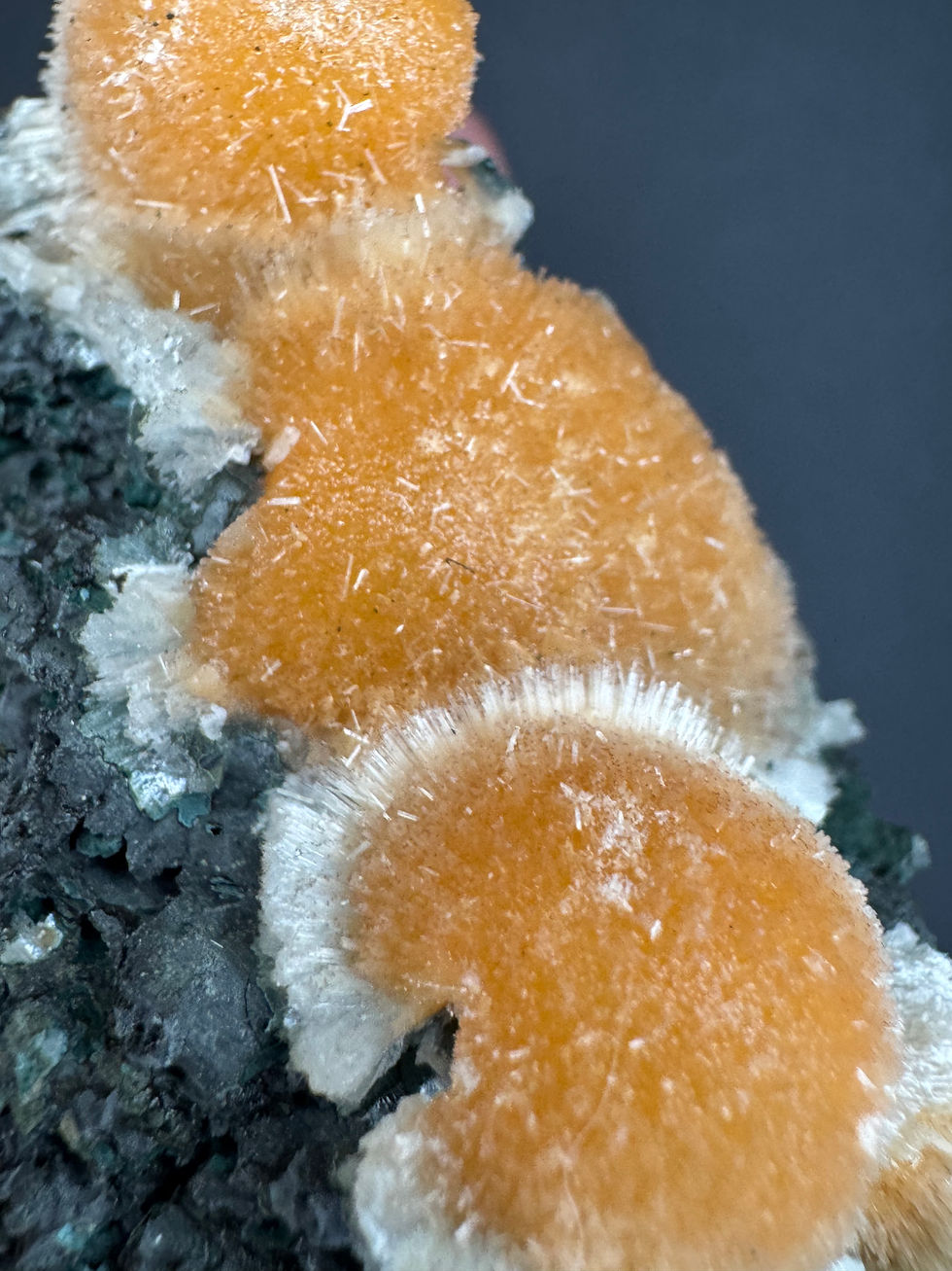 Thumbnail: Orange Thomsonite specimen 60g ts5