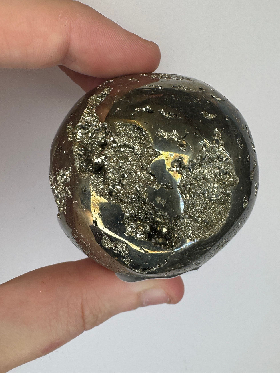 Thumbnail: Druzy pyrite sphere 268g dps8