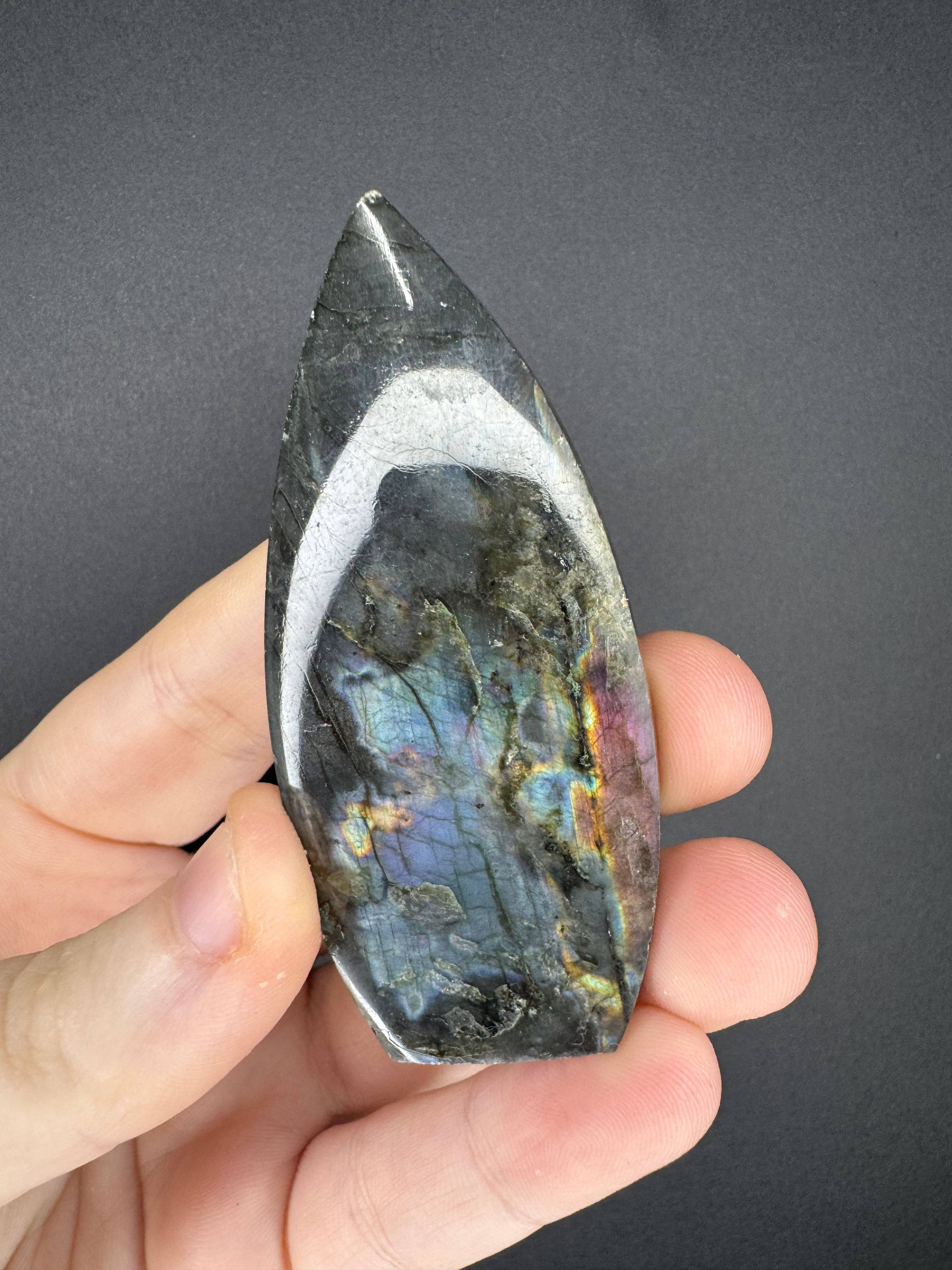 Spectrolite (labradorite from Finland) freeform 39g sf5