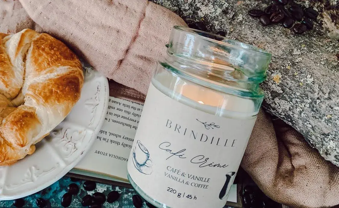 Chandelle café crème 