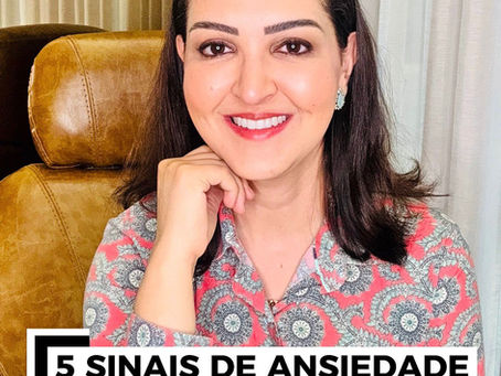 5 Sinais de Ansiedade na Criança