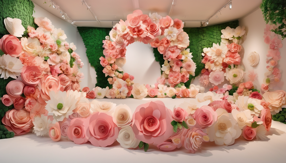 Garden of Paper Blooms Exhibition
