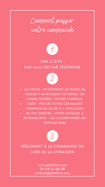 Passer commande St Valentin