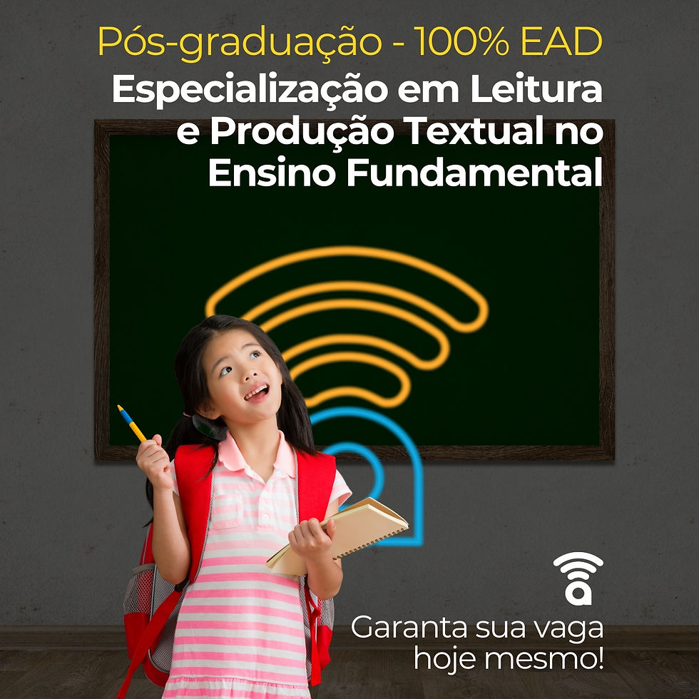 Especialização em Leitura e Produção Textual no Ensino Fundamental