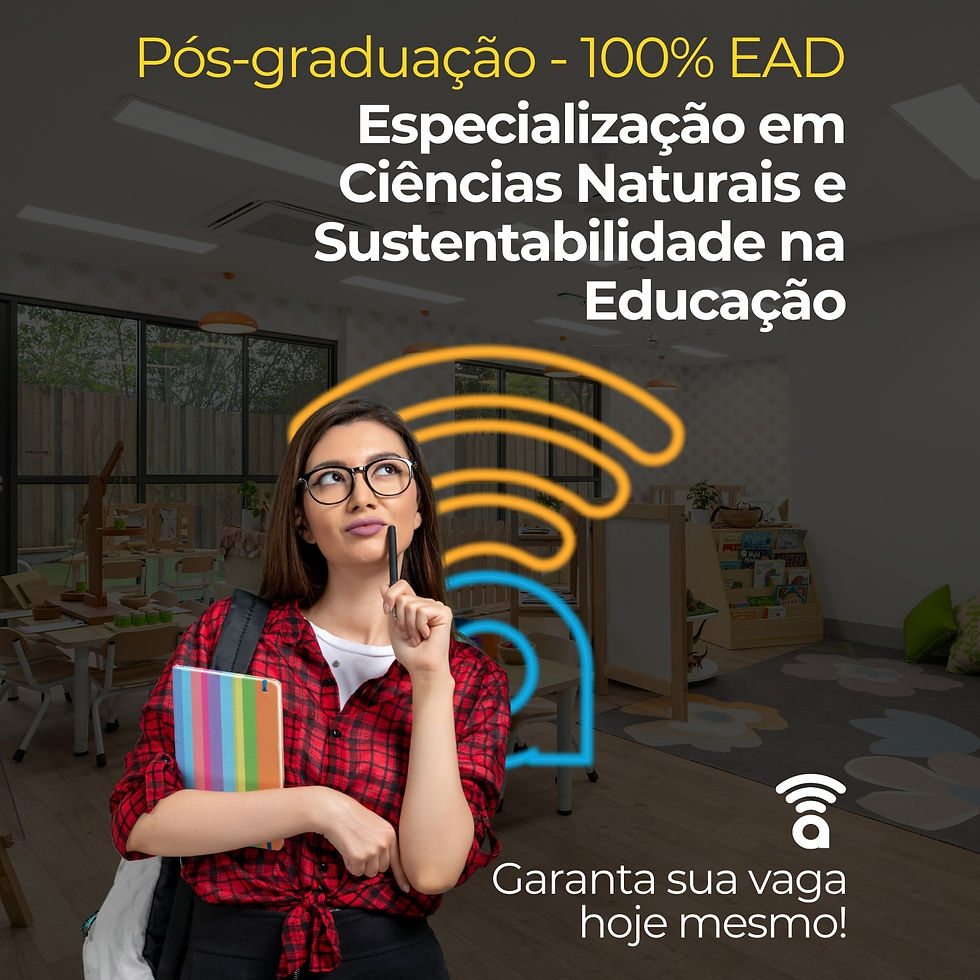 Especialização em Ciências Naturais e Sustentabilidade na Educação