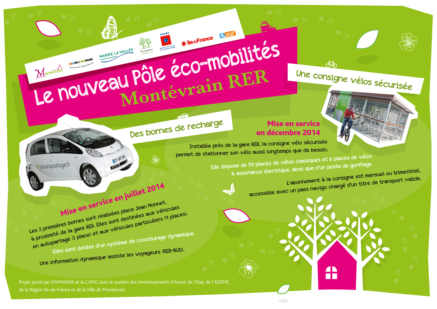 MONTÉVRAIN Panneau d'information