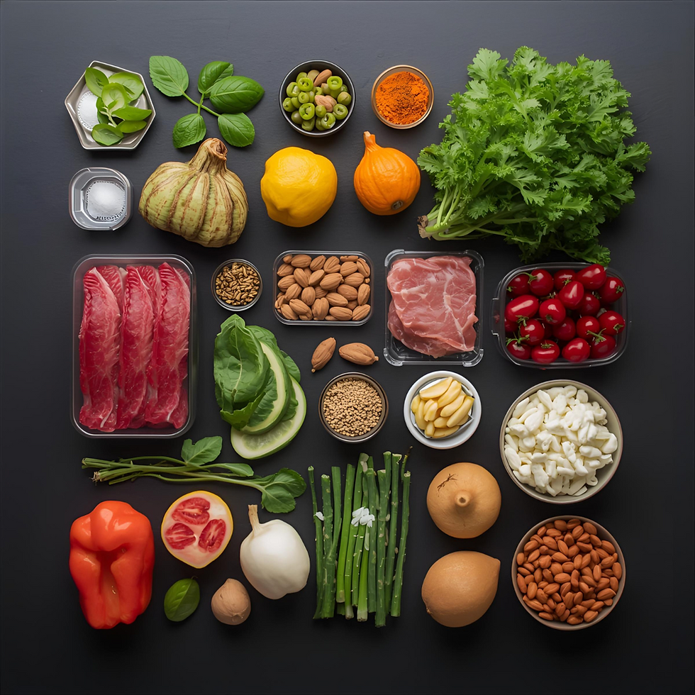 Whole foods diet with vegetables, protein, nuts, and fermented foods supporting porn addiction recovery and mental health