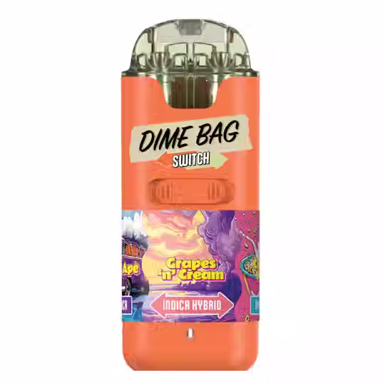 Dime Bag AIO Cartridge Switch Grape Ape x Cereal Milk (I) 1g (88.95%THC)
