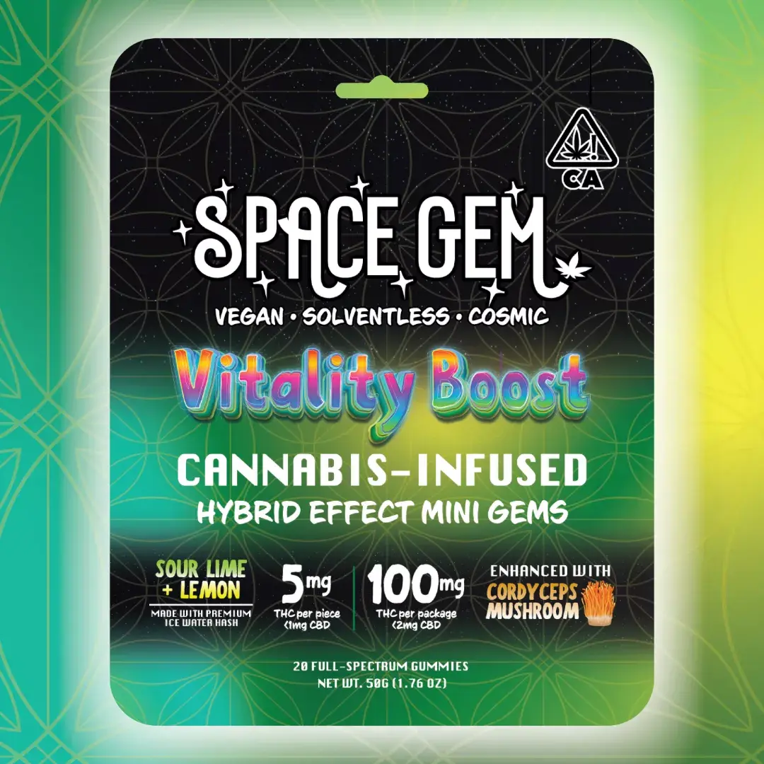 Space Gem Mini Gems 20pk Hybrid 100mgTHC