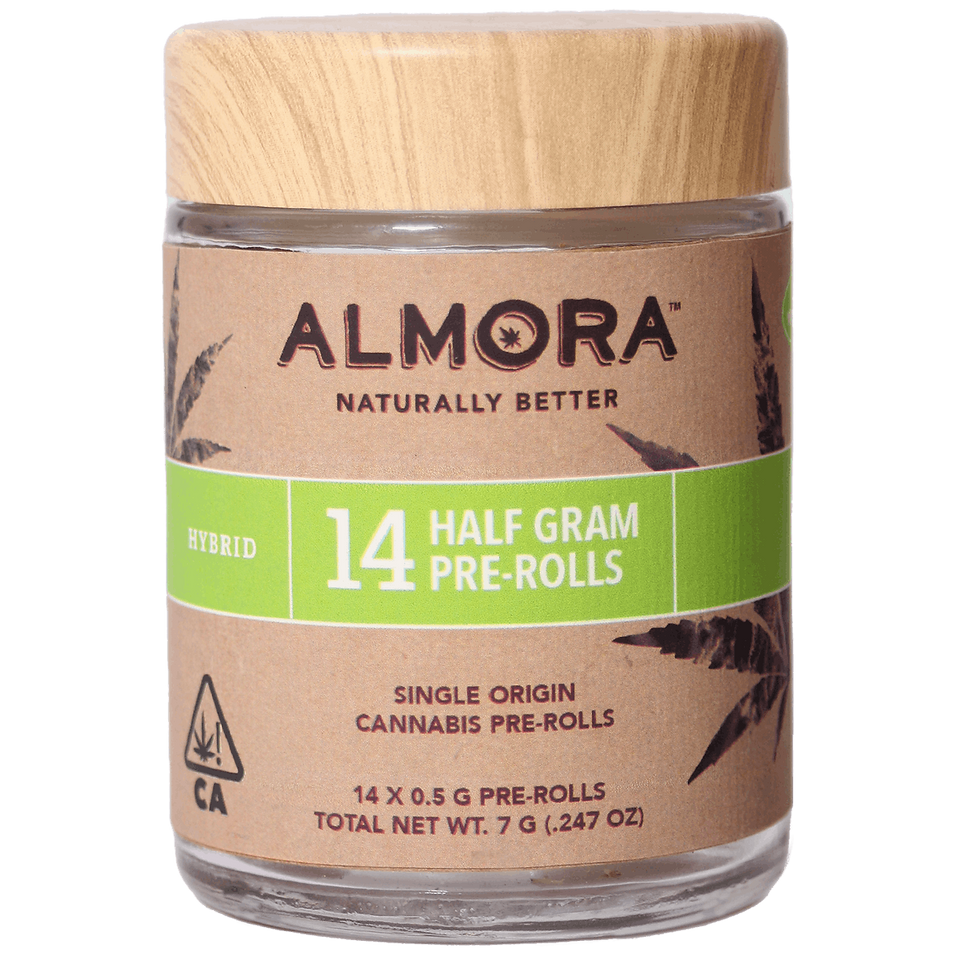 Almora Farm PreRoll 14-Pack Cookies & Cream (H) (22.2%THC) 7g