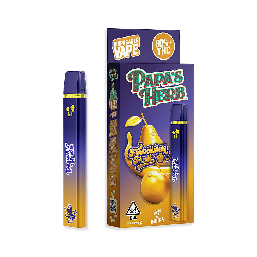Papa's Herb AIO Cartridge Forbidden Fruit (I) 1g (84.79% THC)