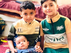 Mus'ab, Hamza and Mashal Zuhair Al-Salul