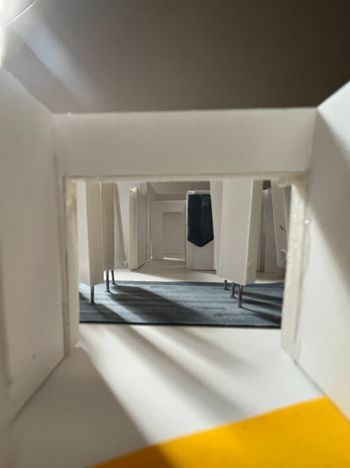 PAPERTILE Showroom - Scale model