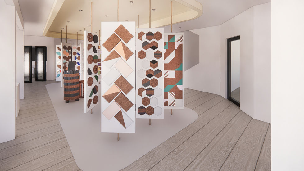 PAPERTILE Showroom - Interior View