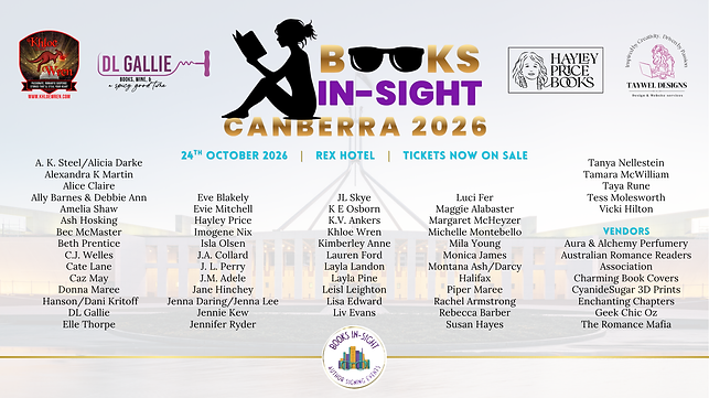 Books In-Sight Canberra Event Banner