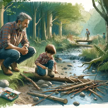 A Dad’s Guide to Forest Schools: Building Skills in the Great Outdoors