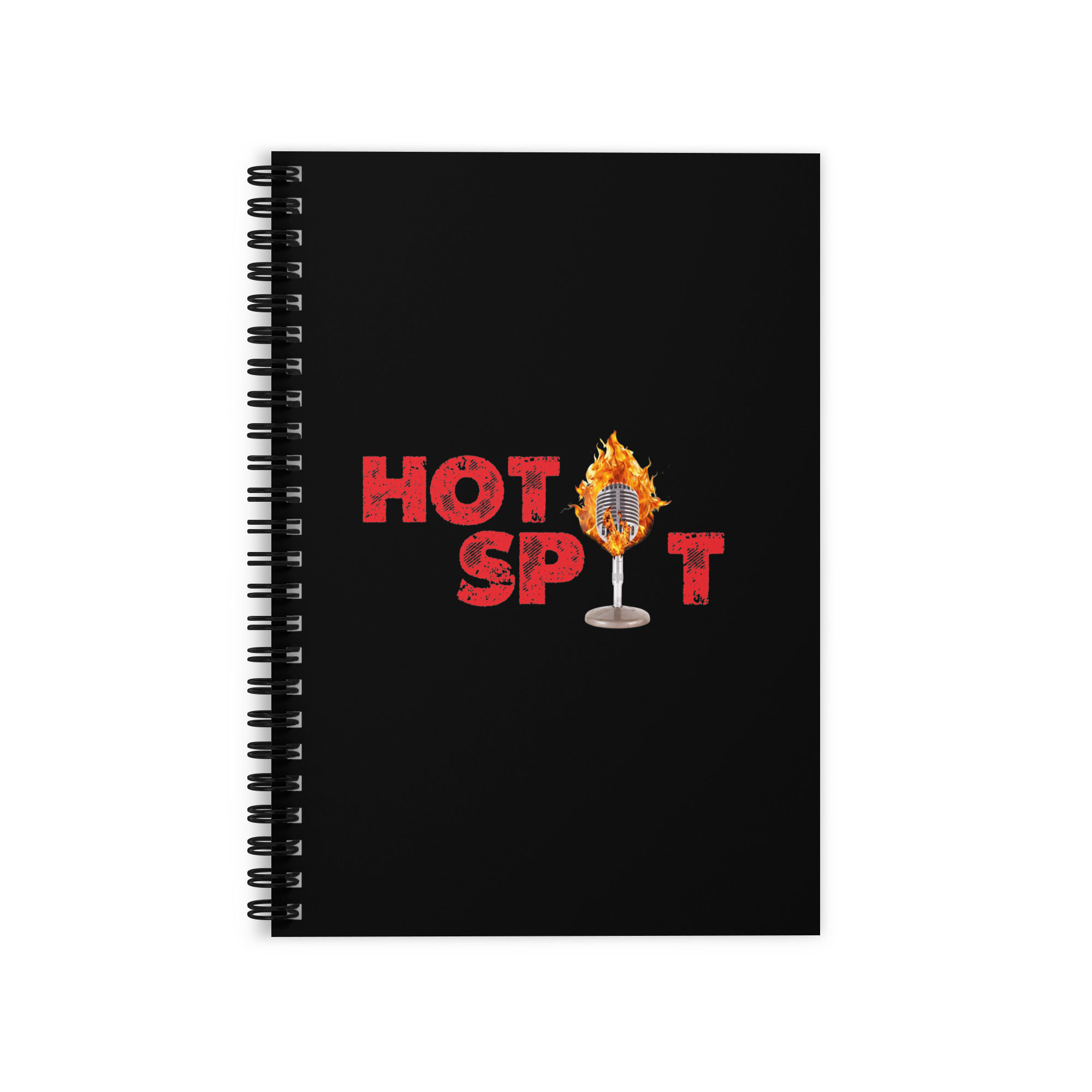 Hot Spit Spiral Notebook
