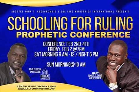 Schooling for Ruling Prophetic Conference
