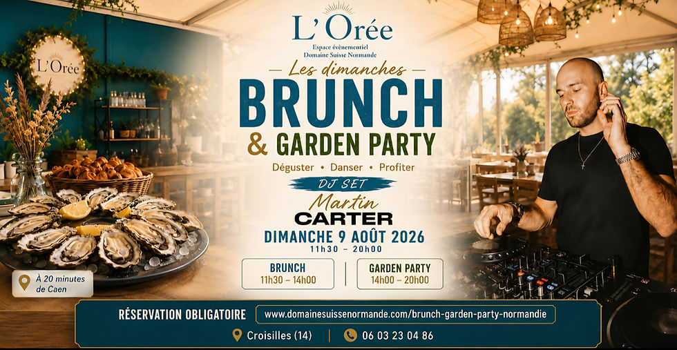 Les Dimanches à L'Orée - Brunch & Garden Party #2