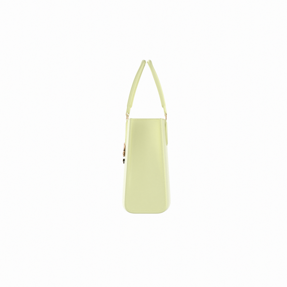 Thumbnail: iPanda Sugar Cube Carryall Tote YELLOW