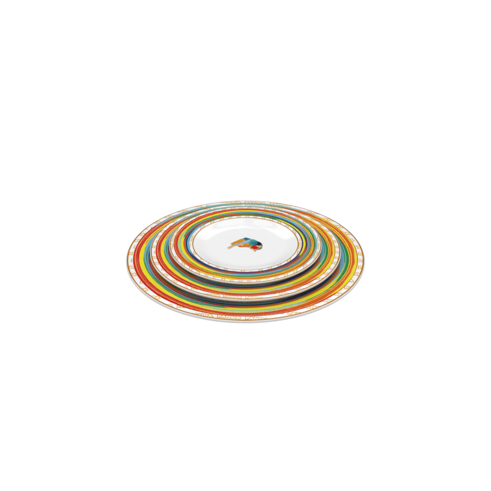 iPanda The Prism Halo Plate Set