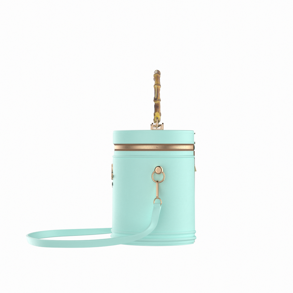 Thumbnail: iPanda Sugar Cane Bucket Bag MINT