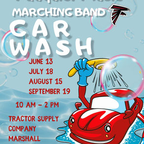 Summer Car Washes - 8/15, 9/19