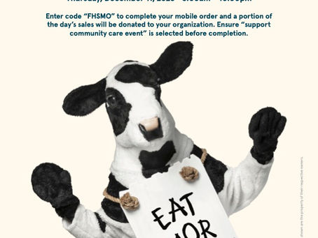 Spirit Day @ CFA - Dec 11 - Code: FHSMO