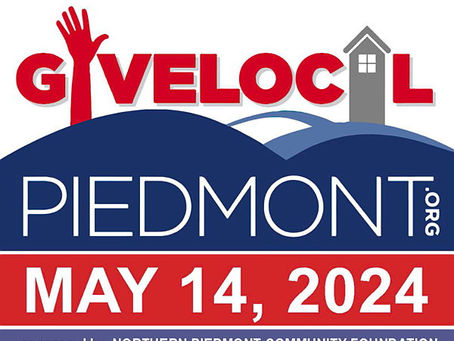 THANK YOU! Give Local Piedmont May 14