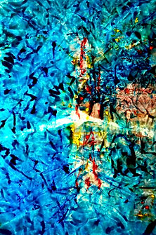 attila konnyu painting – tachisme – genezis – buy abstract paintings