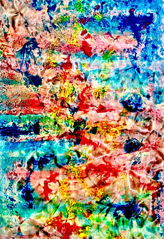 attila konnyu painting – tachisme - angel garden 1.0 – buy abstract paintings