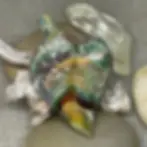Thumbnail: Cremation Ash Glass Heart Pendant with Glass Bail | Cremation Jewelry