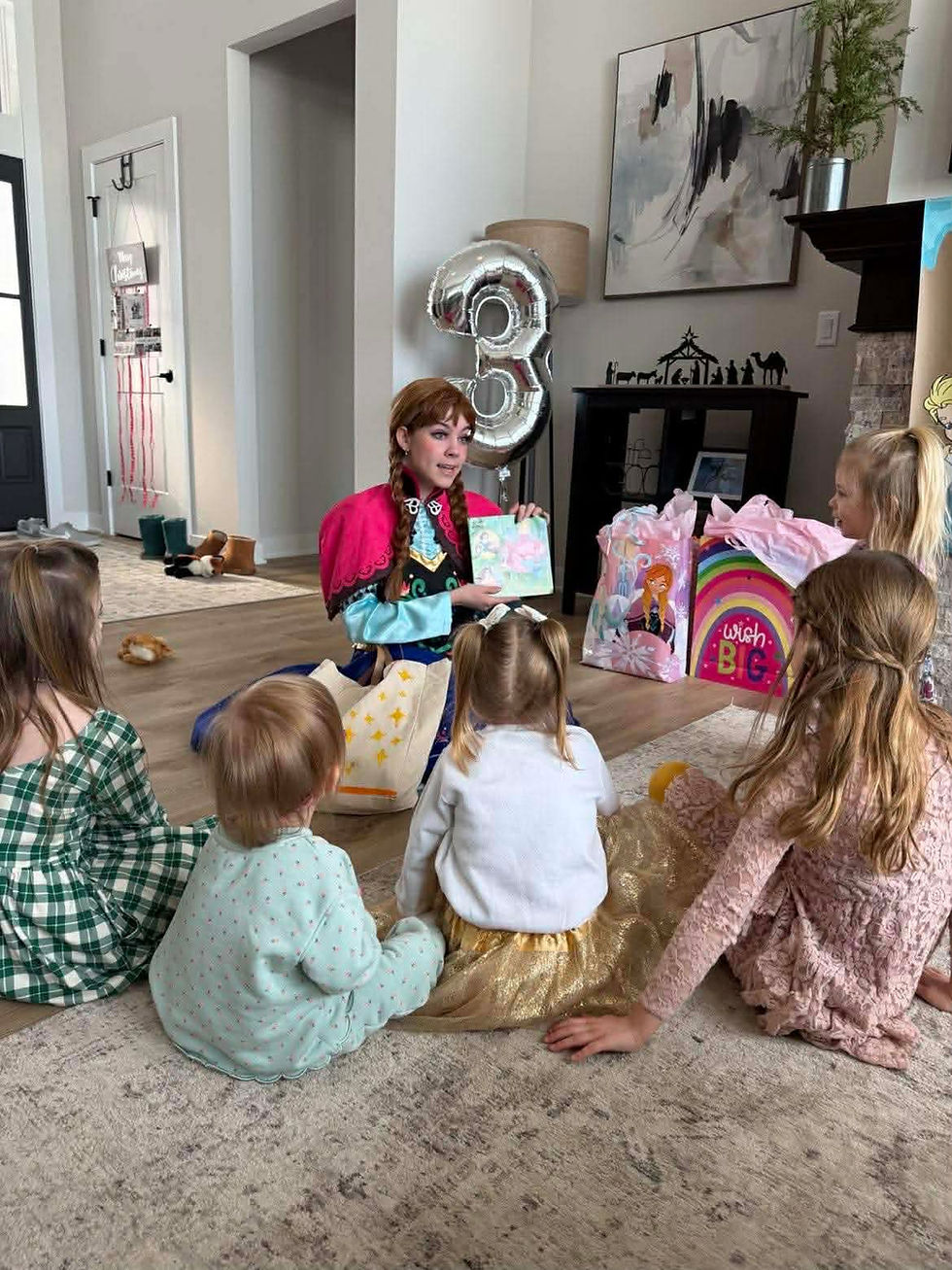 Katie as The Snow Princess