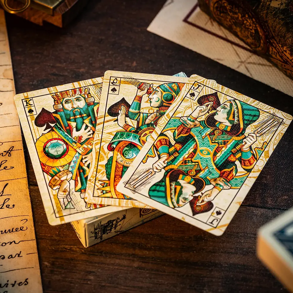 縮圖：Stockholm17 The Eye of the Ocean v2 Playing Cards-Windwatcher MINI (S17海洋之眼v2迷你尺寸撲克牌 啤牌)