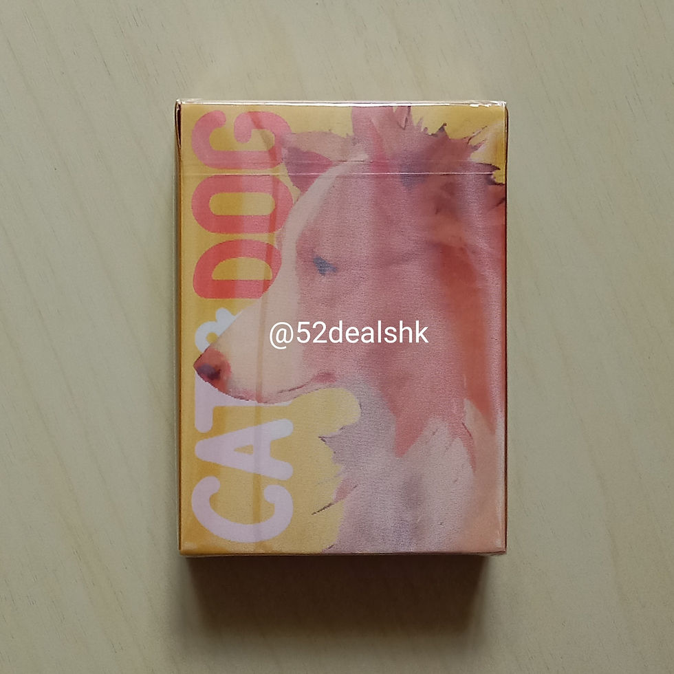 TCC Fashion v2 Cat and Dog Playing Cards (TCC Fashion 貓狗撲克牌啤牌)