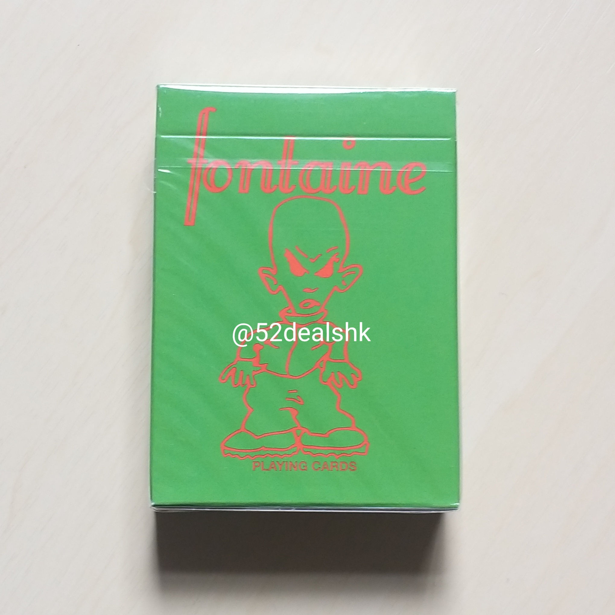 Fontaine 5000s Playing Cards (Alien Edition - 外星人撲克牌啤牌)