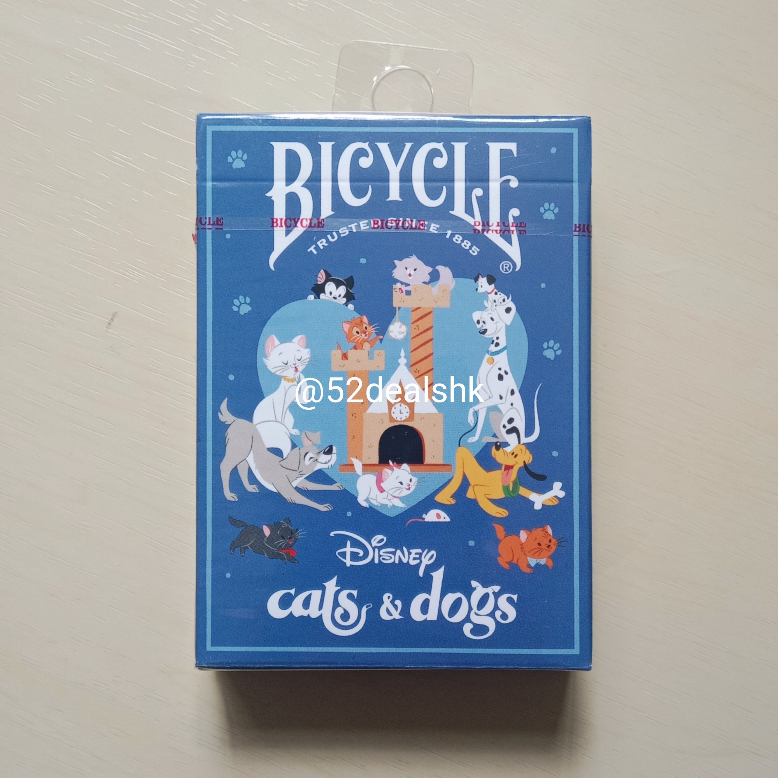 Bicycle Disney Cats and Dogs Playing Cards (Bicycle 迪士尼貓狗角色撲克牌 啤牌