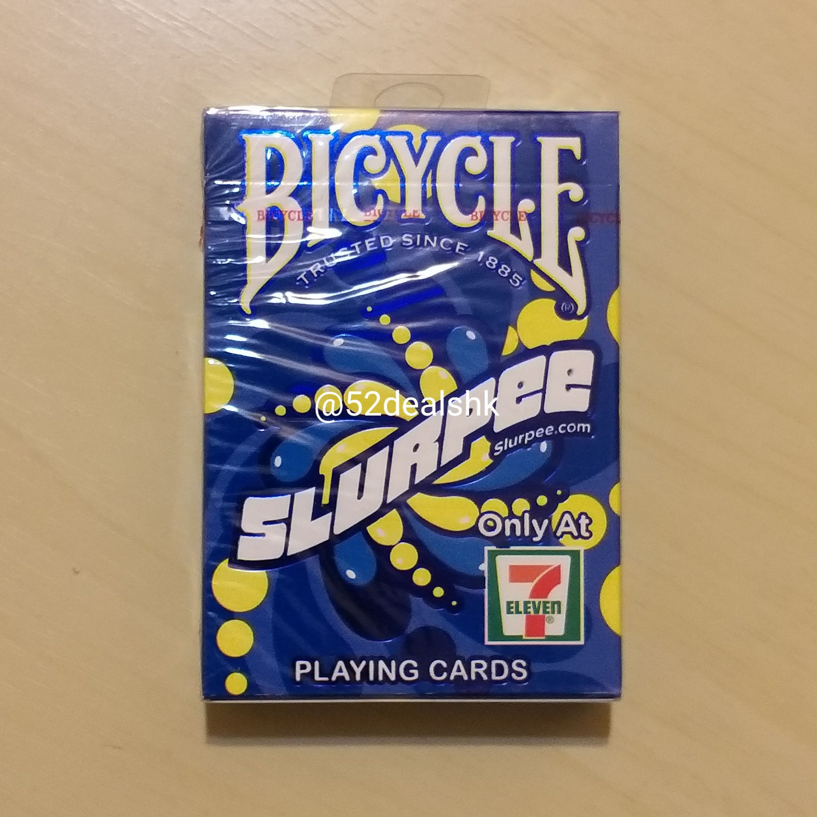 Bicycle 7-Eleven Slurpee 2020 Playing Cards - Blue (Bicycle 7-11 思樂冰撲克牌啤牌 - 藍色)