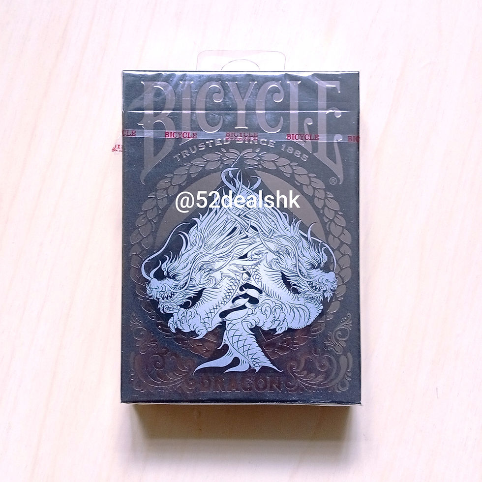 Thumbnail: Bicycle Black Dragon Playing Cards (Bicycle啤牌-黑龍撲克牌)