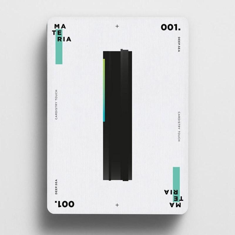 Thumbnail: Touch Cardistry Materia Deep Sea Playing Cards (深海花切專用無點數撲克牌 啤牌)