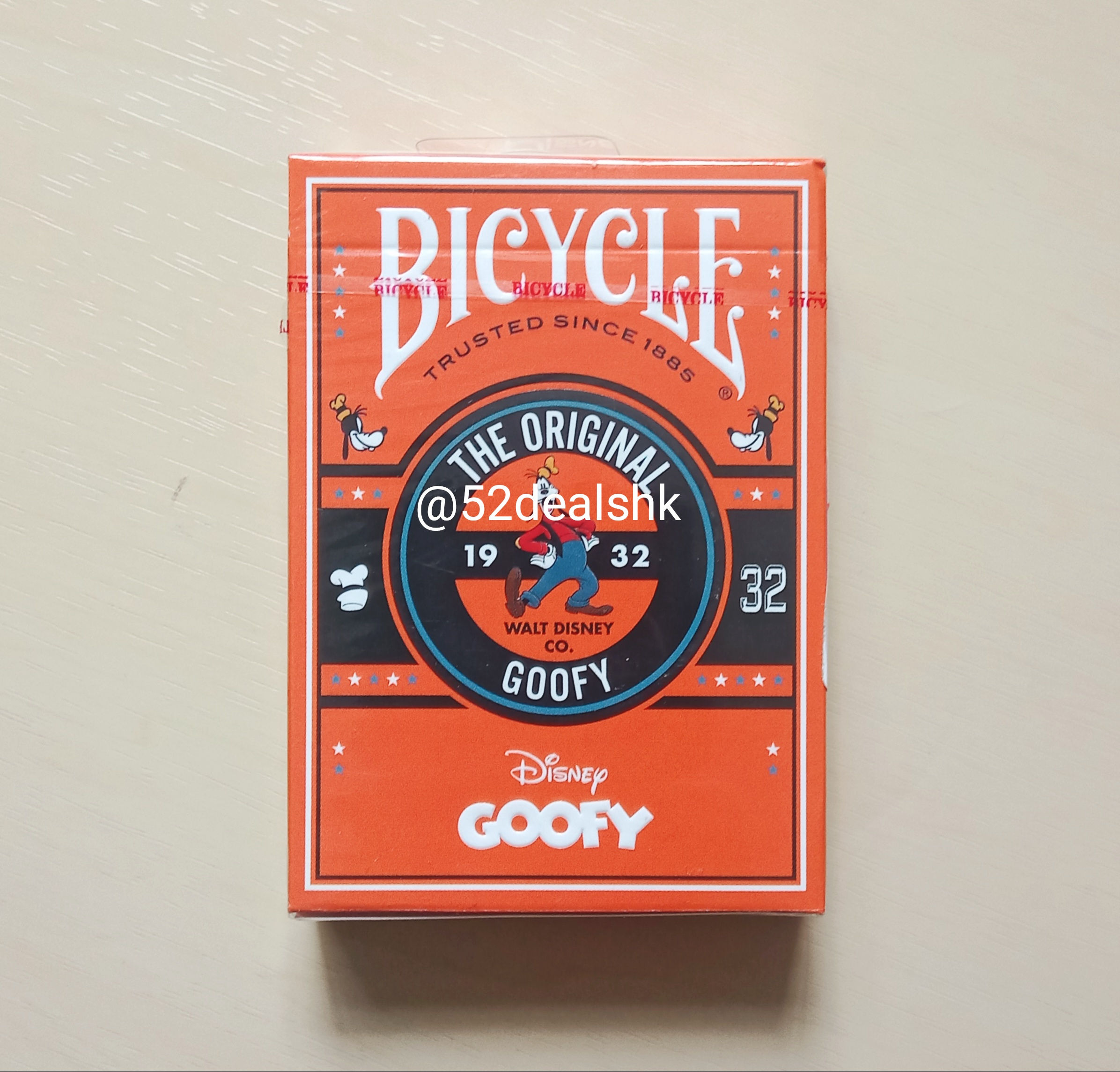 Bicycle Disney Classic Goofy Inspired Playing Cards (Bicycle 迪士尼經典高飛狗撲克牌 啤牌)