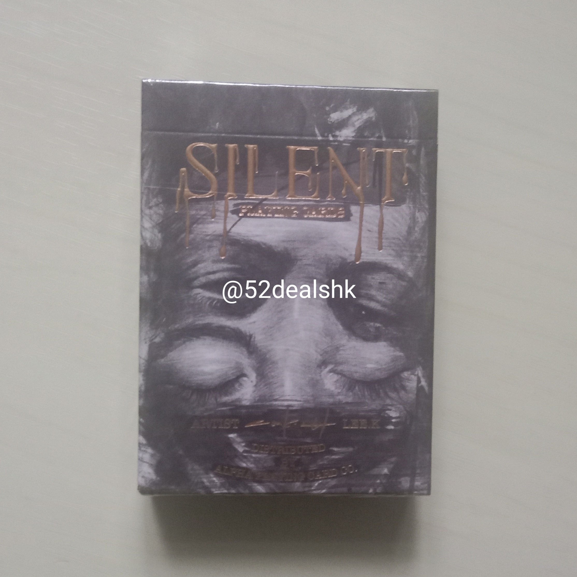 Silent Focus Playing Cards (沉默注視撲克牌 啤牌)