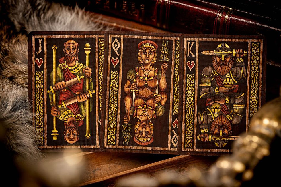 縮圖：Beowulf v2 Playing Cards by Kings Wild Project (KWP 貝奧武夫撲克牌啤牌)