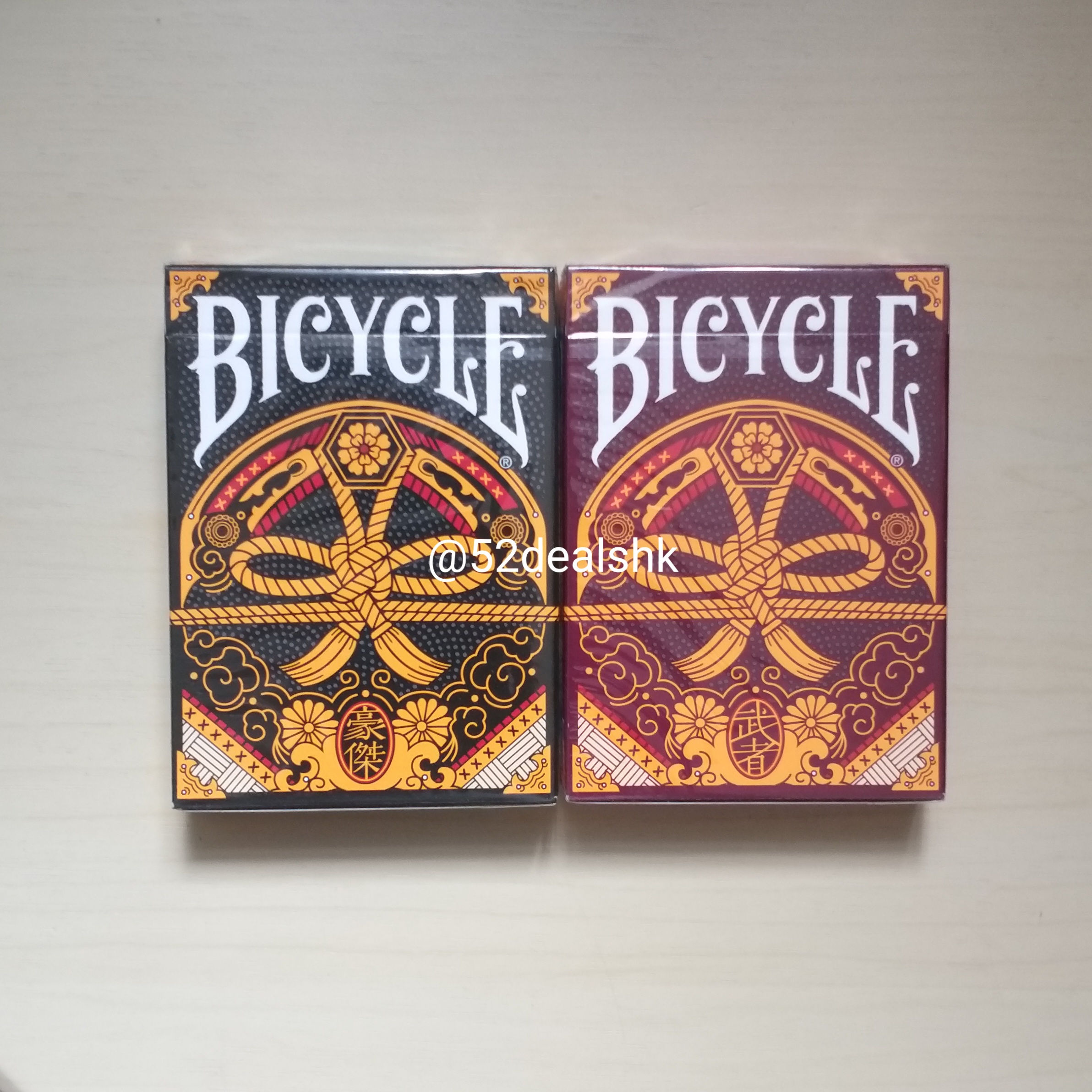 Bicycle Musha & Goketsu Playing Cards (Bicycle 武者豪傑撲克牌啤牌)